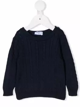 Siola джемпер фактурной вязки, синий