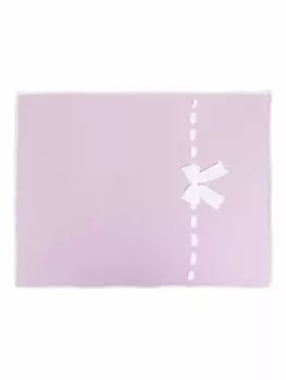Siola одеяло с бантом, фиолетовый