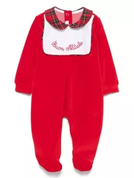 Siola пижама с вышитой надписью, красный