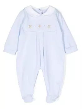 Siola пижама с вышивкой, синий