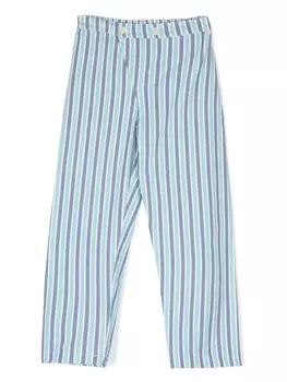 Siola пижамные брюки в полоску, синий