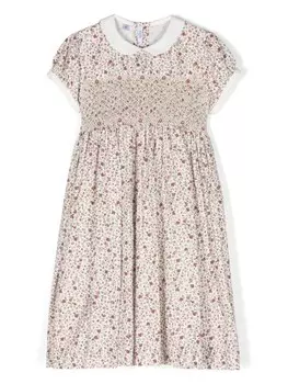 Siola платье с цветочным принтом, белый