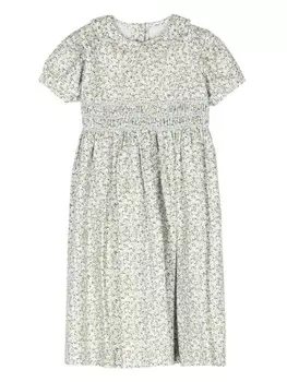 Siola платье с цветочным принтом, синий