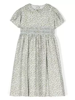 Siola платье с цветочным принтом, синий