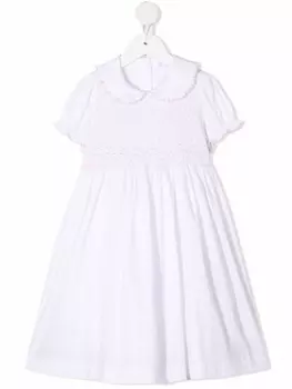 Siola платье с оборками, белый