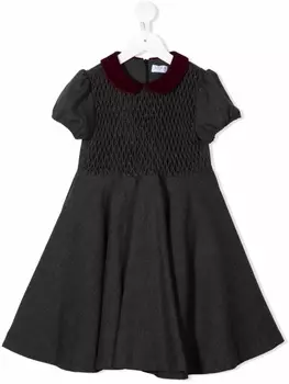 Siola платье с воротником Питер Пэн, зеленый