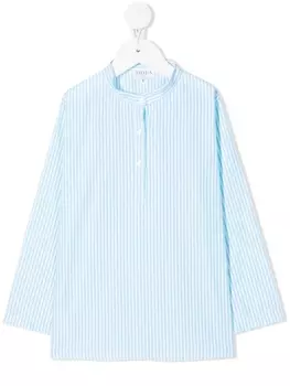 Siola полосатая рубашка на пуговицах, синий
