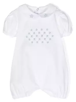 Siola ромпер с вышивкой, белый