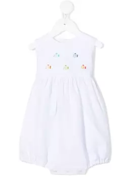 Siola ромпер с вышивкой, белый