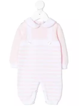 Siola ромпер в полоску, розовый