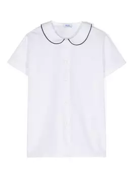 Siola рубашка с контрастной отделкой, белый