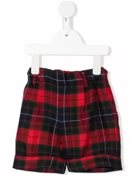 Siola шорты Ulivons в клетку тартан, красный