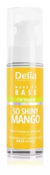 Сияющая база под макияж Delia Cosmetics So Shiny Mango