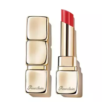 Сияющая финишная помада Kisskiss Shine Bloom Guerlain, цвет fuchsia flush