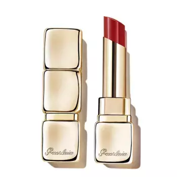 Сияющая финишная помада Kisskiss Shine Bloom Guerlain, цвет flower fever