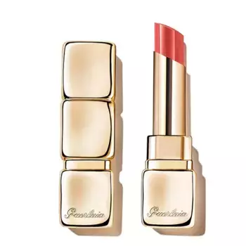 Сияющая финишная помада Kisskiss Shine Bloom Guerlain, цвет dahlia kiss