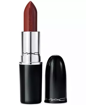 Сияющая губная помада из люстрегласа Mac, цвет Spice It Up! (brown berry)