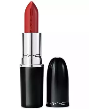 Сияющая губная помада из люстрегласа Mac, цвет Lady Bug (tomato red)