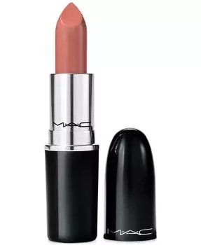 Сияющая губная помада из люстрегласа Mac, цвет Beam There, Done That (rosy plum pink)