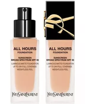 Сияющая матовая основа All Hours SPF 30 Yves Saint Laurent, цвет Lc2