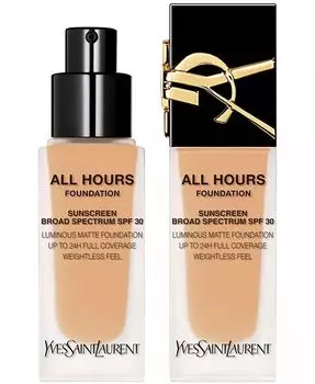 Сияющая матовая основа All Hours SPF 30 Yves Saint Laurent, цвет Lw9