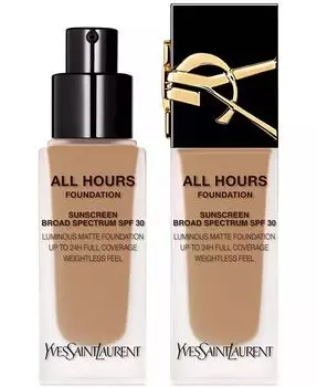 Сияющая матовая основа All Hours SPF 30 Yves Saint Laurent, цвет Mw9