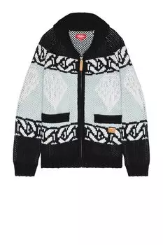 Сияющий кардиган Icecream, черный