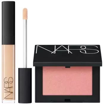 Сияющий кремовый консилер 6 мл и румяна Nars, 4,8 г, цвет custard m1
