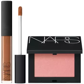 Сияющий кремовый консилер 6 мл и румяна Nars, 4,8 г, цвет honey l3
