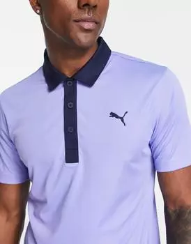 Сиреневая футболка-поло Puma Golf Gamer