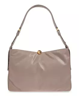 Сиреневая сумка через плечо Furla, нейтральный