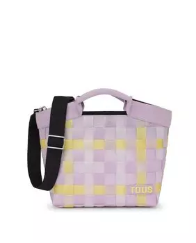 Сиреневая сумка-трансформер Balloon Basket среднего размера Tous, сиреневый