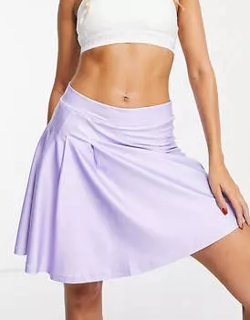Сиреневая теннисная юбка Daisy Street Active