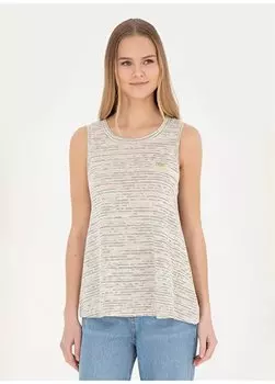 Сиреневая женская футболка с круглым вырезом ПАНАМА U.S. Polo Assn.