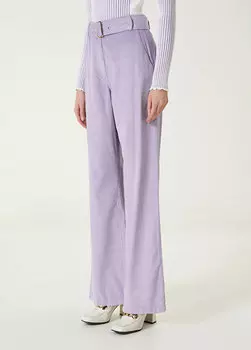 Сиреневые бархатные брюки Network
