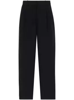 Сиреневые брюки THE ROW, черный