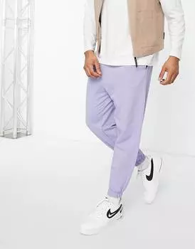 Сиреневые джоггеры оверсайз ASOS DESIGN