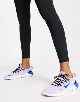 Сиреневые кроссовки Nike Running Free Run 5.0 Next