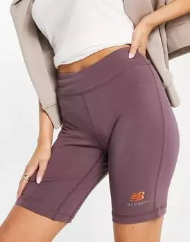 Сиреневые леггинсы унисекс New Balance