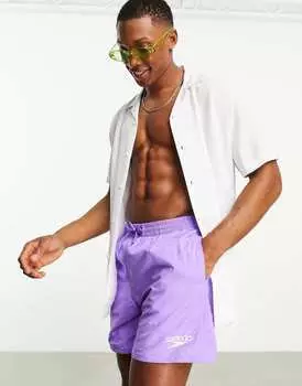 Сиреневые водные шорты Speedo Essentials 16 дюймов