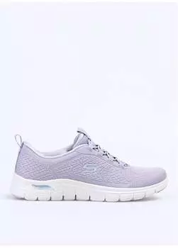 Сиреневые женские кроссовки 104377 LAV Skechers, сиреневый