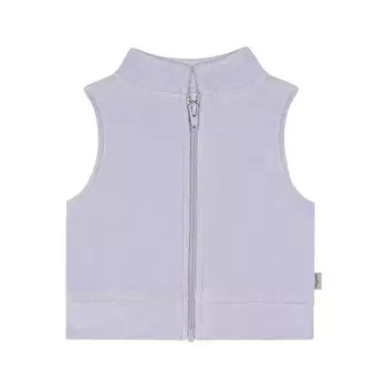 Сиреневый бархатный жилет ANTEBIES