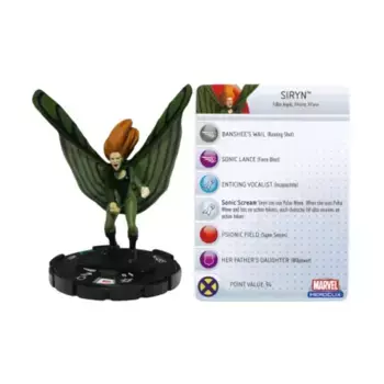 Сирин, Marvel HeroClix - Giant-Size X-Men - Singles