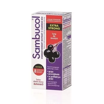 Сироп для повышения иммунитета Sambucol Extra Strong, 120 мл
