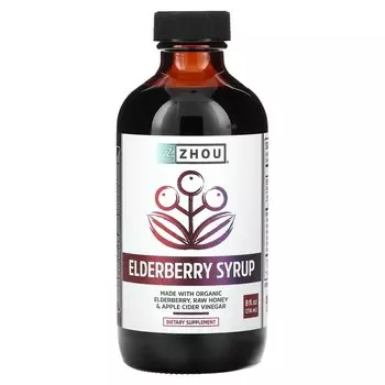 Сироп из бузины Zhou Nutrition, 236 мл