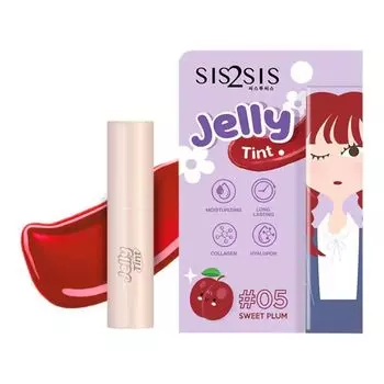 Sis2Sis Желе-тинт для губ 1,5г. 05 Сладкая слива, Sweet Plum