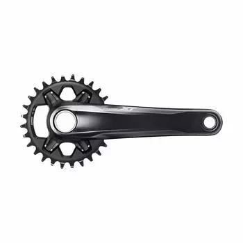 Система DEORE XT FC-M8130-1 Boost 12-ступенчатая SHIMANO, черный / черный / черный