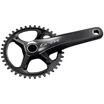 Система GRX FC-RX810 2x11 скоростей SHIMANO, бесцветный / угольно-серый / угольно-серый