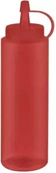 Система хранения APS, (комплект, 6 шт.), (флакон-сжиматель) с завинчивающейся крышкой, полиэтилен 26,5 см, красный