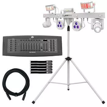 Система освещения Chauvet Chauvet DJ GigBar Move White LED Moving Head Derby Par Laser Light System DMX